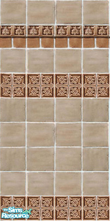 Sims 2 — southwestern Clay fired tile by robbase — Earth tones with a custom instaled look. by, RobBase. 