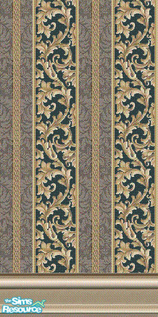 Sims 2 — elegant damask by The_Unicorn — in brown teints