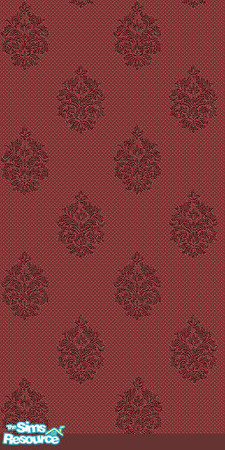 Sims 2 — deep red linen by The_Unicorn — -