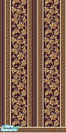 Sims 2 — damask stripes by The_Unicorn — -