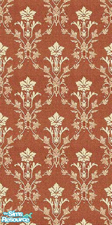 Sims 2 — damask red by The_Unicorn — -