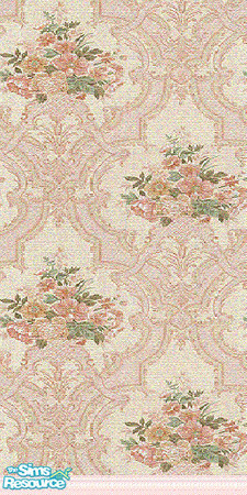 Sims 2 — damask pink by The_Unicorn — -