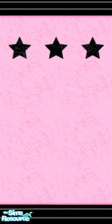 Sims 2 — Pink Lady Paint by v00deux — by JMAR. Matches the Pink Lady carpet. Retro-feeling pink-and-black design.