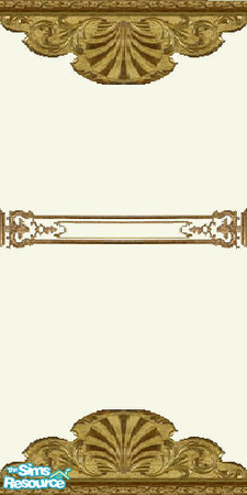 Sims 2 — titanic wall by The_Unicorn — named by my daugther, who was watching me making this wall, thats a titanic wall!