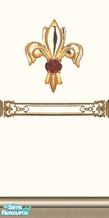 Sims 2 — french lilly gold by The_Unicorn — -