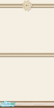 Sims 2 — creme plain with a flower by The_Unicorn — -