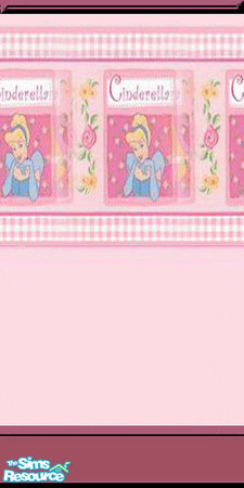 Sims 2 — Disney Princess by SpunkyBel — Part of Set. See matching floor. Perfect for that little princess at home.