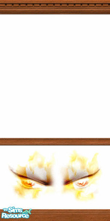 Sims 2 — Fire Eyes Plain by synfulwyldcat — The fire eyes Plain wall, a matching wall if you will to the one that stares