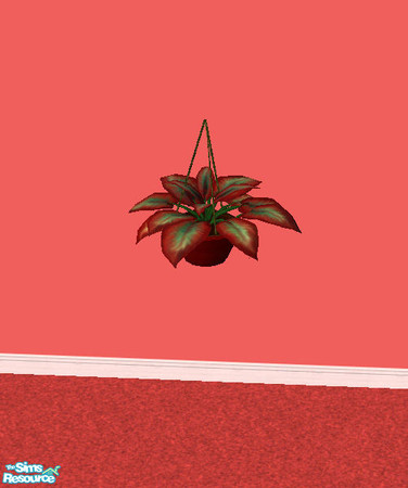 Sims 2 — White and Red plant by TSR Archive — White and Red plant