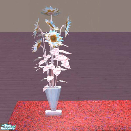 Sims 2 — Artificial flowers by buntah — This is part of my Dinner Is Served dining room set. Updated with SimPE v15 to be