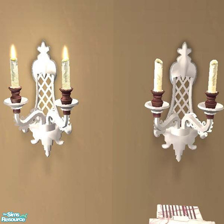 Sims 2 — Luscious wall candles by buntah — This is part of my Luscious Living Room set.