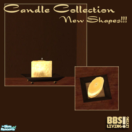 Sims 2 — Candle collection,  Bright gold candle by BetterbeSim — Candle collection, Bright gold candle Bright gold candle