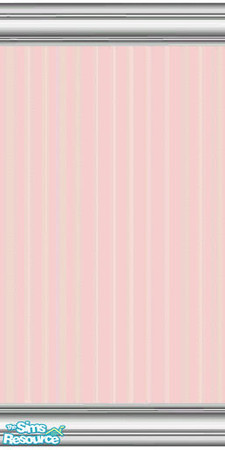 Sims 2 — Pink Pinstripe with Cove Moulding and Ba by oldmember_cndygrl2 — Enjoy!
