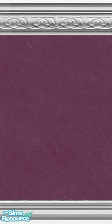 Sims 2 — Duchess Moulding with Baseboard-Purple by oldmember_cndygrl2 — Enjoy!