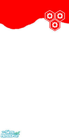 Sims 2 — Sesshoumaru Wall by JenKenobi — This is a wall themed after Sesshoumaru from the anime Inuyasha.