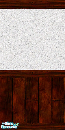 Sims 2 — Appassionante Set - Wall by LaLunaRossa72 — White stucco and dark red wood, absolute match for the appassionante