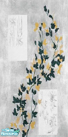 Sims 2 — ivy on grey by The_Unicorn — -