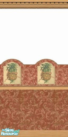 Sims 2 — Pineapple Wallpaper by sxylissy83 — enjoy!