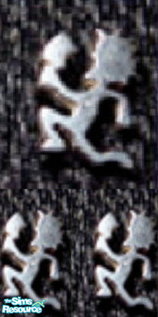 Sims 2 — Silver Hatchetman by WickedMayesJuggalette — REAL SILVER! thats why its so expensive! I mean, you can ward off