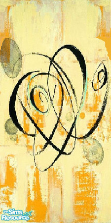 Sims 2 — abstract wall 7 by The_Unicorn — -