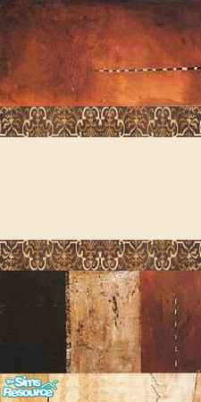 Sims 2 — abstract wall 4 by The_Unicorn — -