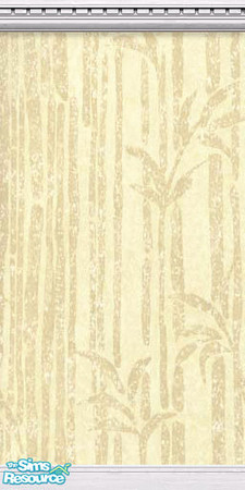 Sims 2 — Beige Bamboo by Bygones7 — Beige bamboo wall.