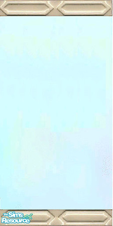 Sims 2 — baby sleeps by The_Unicorn — this wall is also made by my mother, who is also my friend, i've been teaching her,