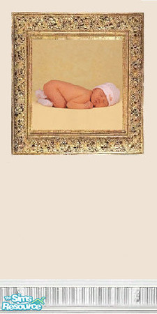 Sims 2 — baby wall left by The_Unicorn — -