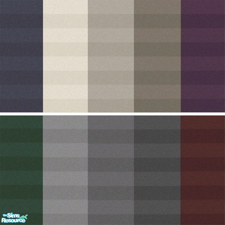 Sims 2 — Horizontal Stripe Wall Set by oldmember_cndygrl2 — A set of ten horizontal striped walls. Wallpaper with a light