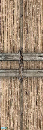 Sims 2 — Thatch Wall by selina012 — 