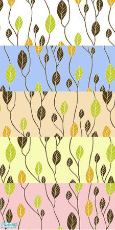Sims 2 — Leaves for you by marilynmonroe — In 5 colors. Enjoy!