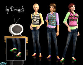 Sims 2 — TeenGirls Teach Collection 19 by doumeki — TeenGirls Teach Collection 19