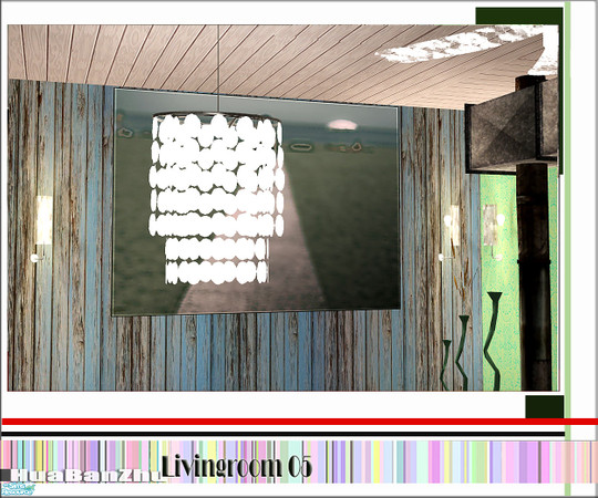 Sims 2 — Huabanzhu livingroom05 - Designer Lighting by huabanzhu — 