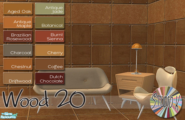 Sims 2 — Studio K Wood 20_01 by StudioKhagerks — 