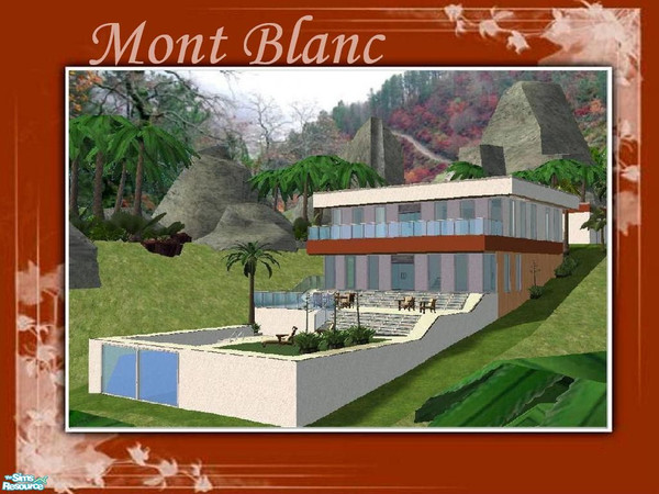 Sims 2 — Mont Blanc by srgmls23 — Mont Blanc, an elegant and modern house...