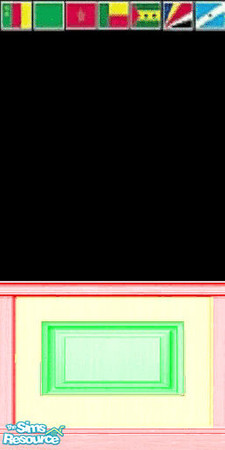 Sims 2 — Bob Marley Set Wall by Sab — Bob Marley Set Wall