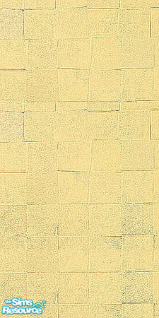 Sims 2 — Golden Mosaic wall by Uma Design — There is nothing that has the glow of real gold! Look for the matching floor.