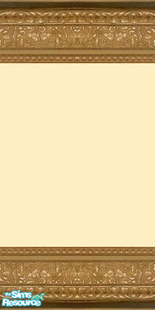 Sims 2 — old gold by The_Unicorn — special: the mouldings are beautifull and am grazy about walls with mouldings, as you