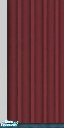 Sims 2 — Red Cottage Siding Corner 4 by solfal — Part of the Swedish cottage set