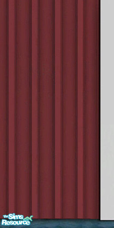 Sims 2 — Red Cottage Siding Corner 3 by solfal — Part of the Swedish cottage set