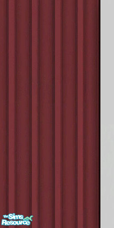 Sims 2 — Red Cottage Siding Corner 2 by solfal — Part of the Swedish cottage set