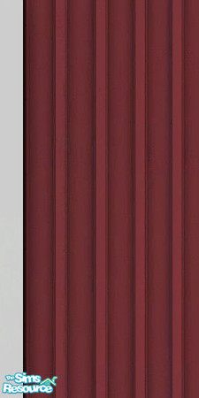 Sims 2 — Red Cottage Siding Corner 1 by solfal — Part of the Swedish cottage set