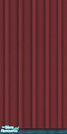 Sims 2 — Red Cottage Siding Base by solfal — Part of the Swedish cottage set