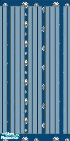 Sims 2 — Blue & silver wallpaper by buntah — This is the wallpaper for my Learning Center set.