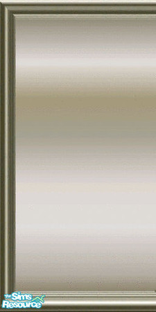 Sims 2 — Stainless Steel Wall (left edge) by VonNdaSun — A finished left edge for your stainless steel wall. 