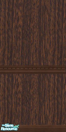 Sims 2 — country cowhide paneling by cablebabee — walls for the country cow hide rooms with molding
