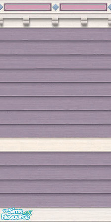 Sims 2 — Pickett Lane Mauve Weatherboard by shtinky — Mauve weatherboard with ornate white trim.