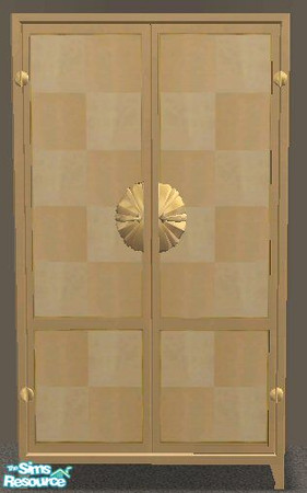 Sims 2 — Cortina Bedroom Armoire by Waverly — Armoire for the Cortina bedroom. 