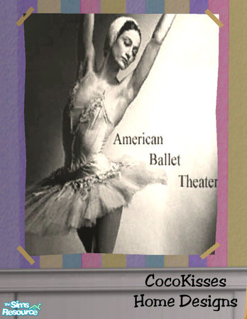 Sims 2 — American Ballet Theater -- Julie Kent Po by oldmember_CocoKissesNYC — What ballerina doesnt love Julie... She is