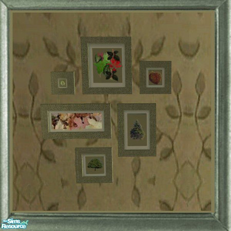 Sims 2 — Leafy Collage by paulajedi — A nice leaf and tree collage.